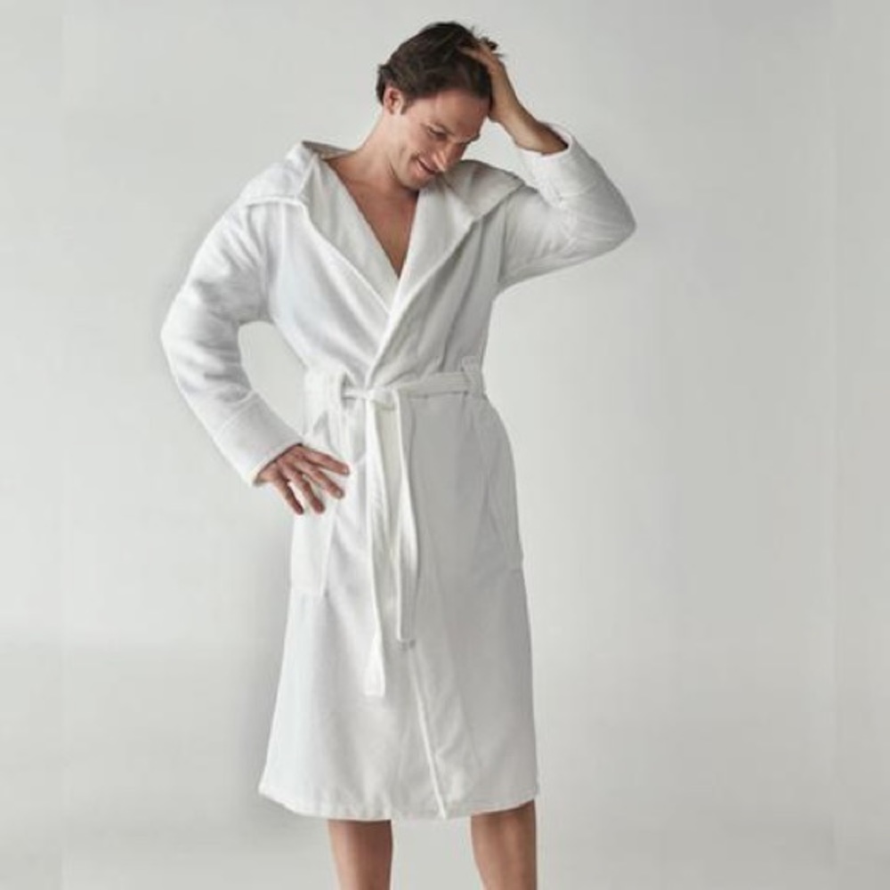 *NEW* Men’s Heidi Weisel All White Robe